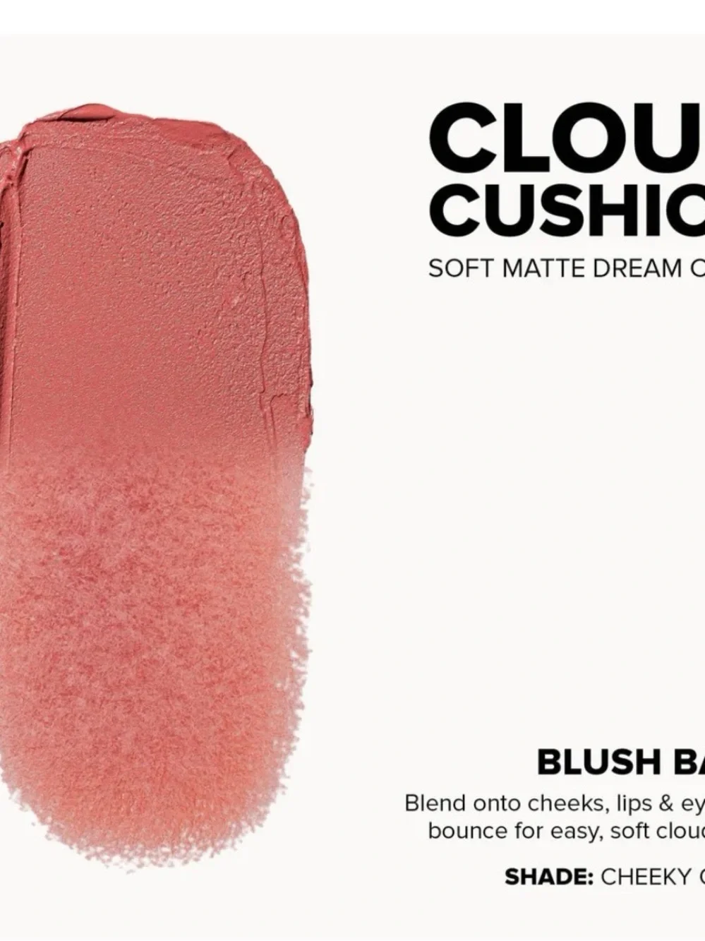 NWT NUDESTIX Stax Cream Blush in Melon Sugar